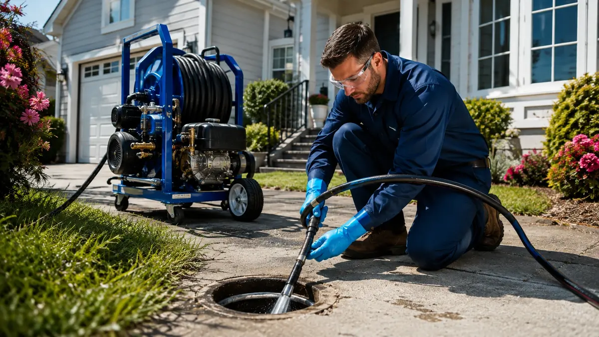 Residential Hydro Jet Drain Cleaning in San Ysidro